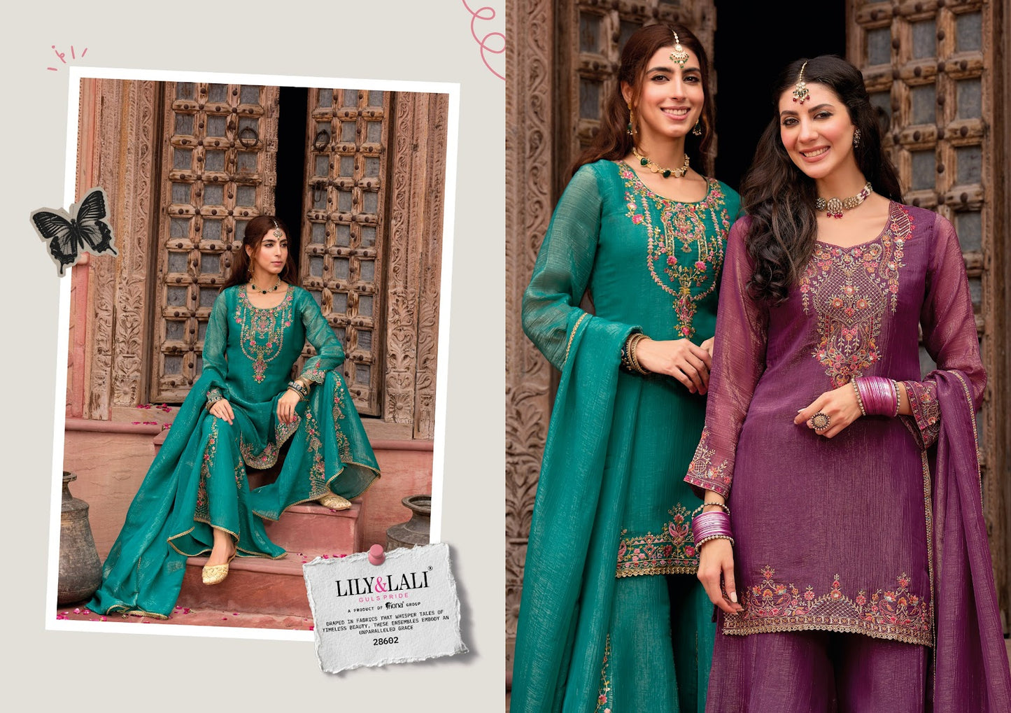 Lashkara Lily Lali Silk Readymade Suits Manufacturer Gujarat