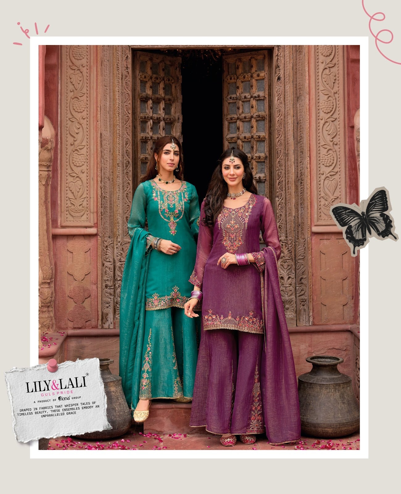 Lashkara Lily Lali Silk Readymade Suits Manufacturer Gujarat