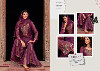 Lashkara Lily Lali Silk Readymade Suits Manufacturer Gujarat