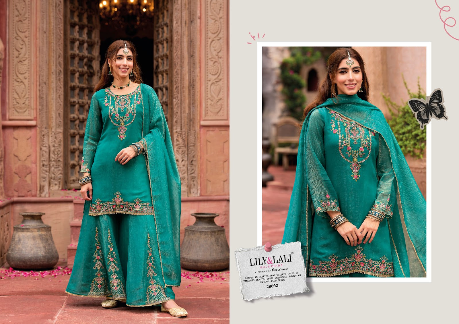 Lashkara Lily Lali Silk Readymade Suits Manufacturer Gujarat