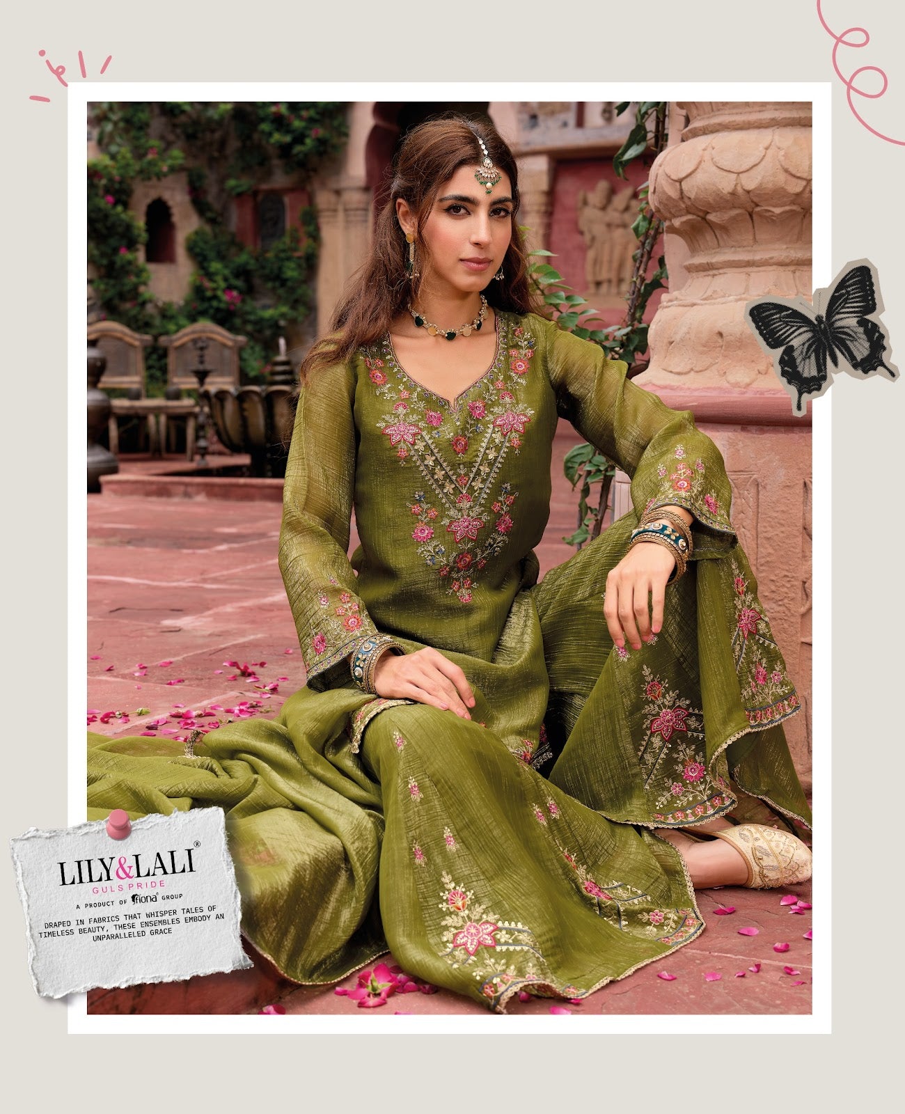 Lashkara Lily Lali Silk Readymade Suits Manufacturer Gujarat