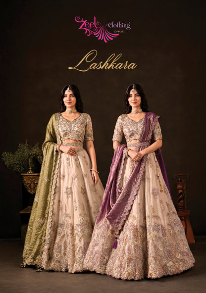 Lashkara Zeel Clothing Fendy Lehenga Choli Supplier