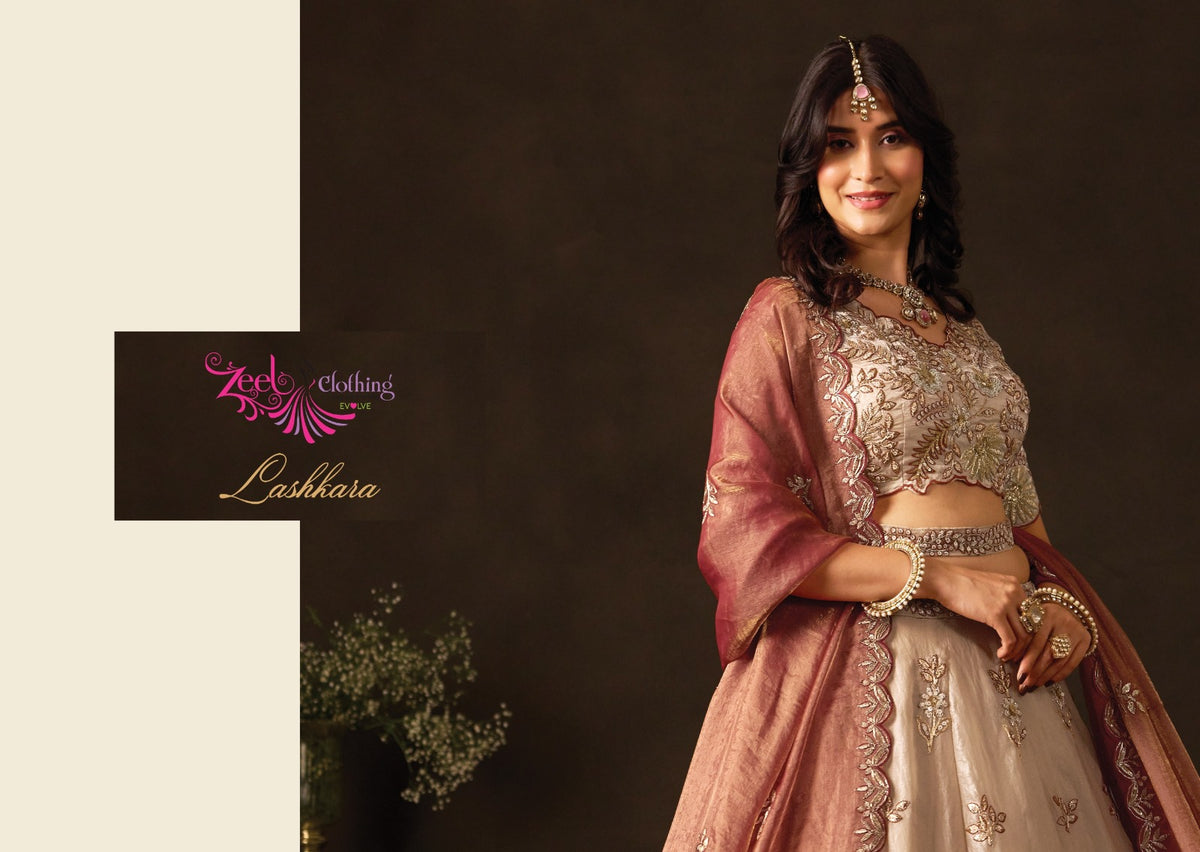Lashkara Zeel Clothing Fendy Lehenga Choli Supplier
