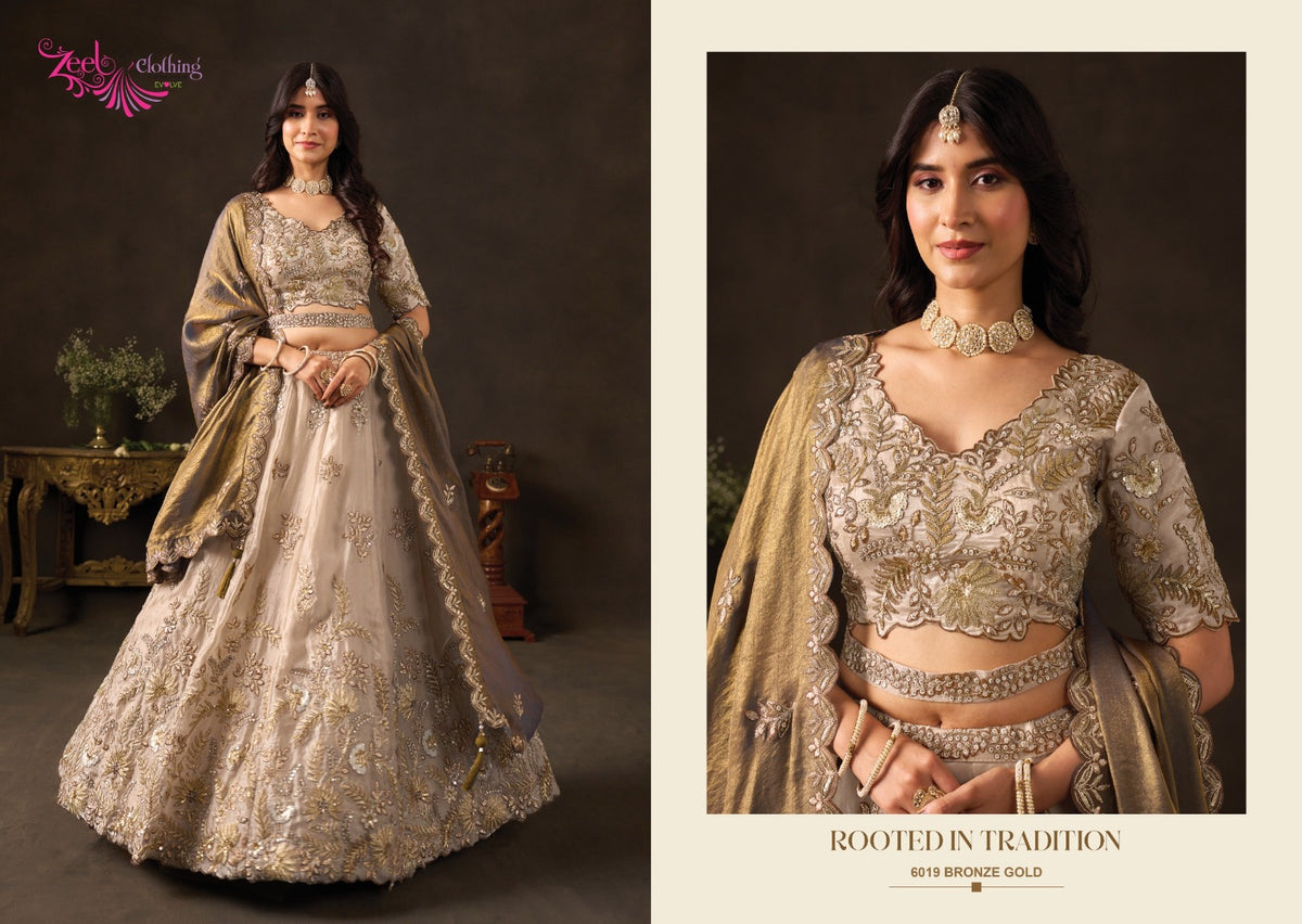Lashkara Zeel Clothing Fendy Lehenga Choli Supplier