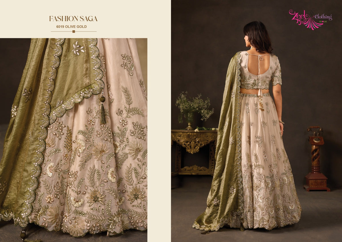 Lashkara Zeel Clothing Fendy Lehenga Choli Supplier