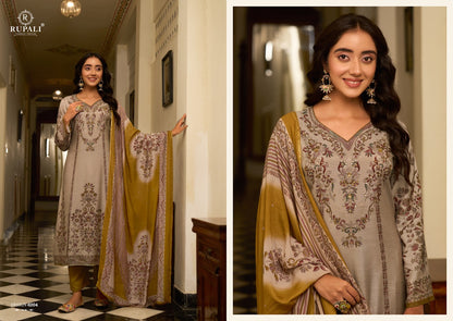 Lasya Rupali Viscose Muslin Pant Style Suits Supplier Gujarat