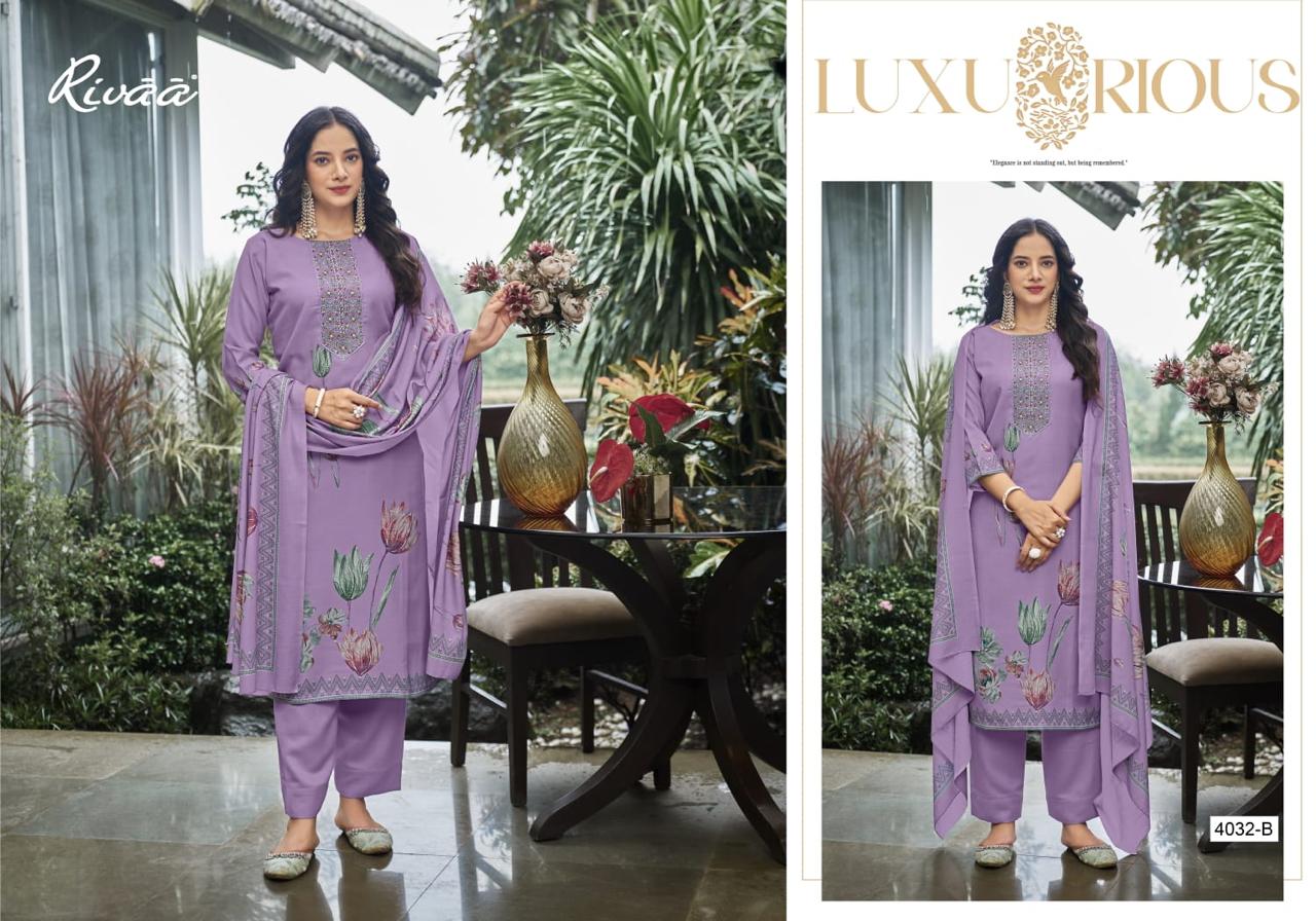 Lata 2 Rivaa Jam Satin Pant Style Suits Manufacturer India
