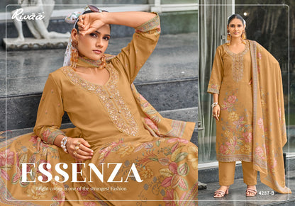 Lata 3 Rivaa Pashmina Suits Supplier India