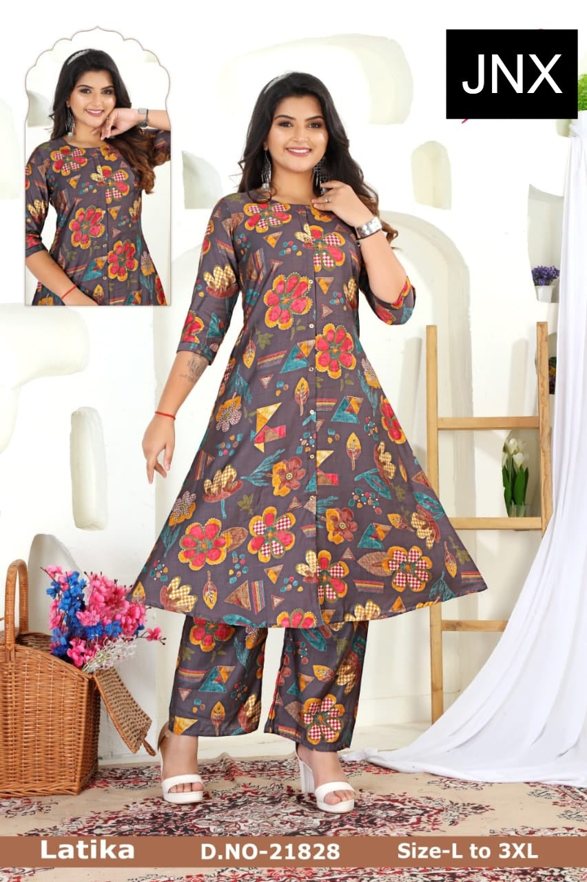 Latika Jnx Vertican Co Ord Set Supplier India