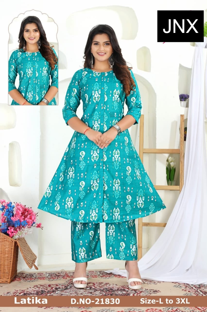 Latika Jnx Vertican Co Ord Set Supplier India