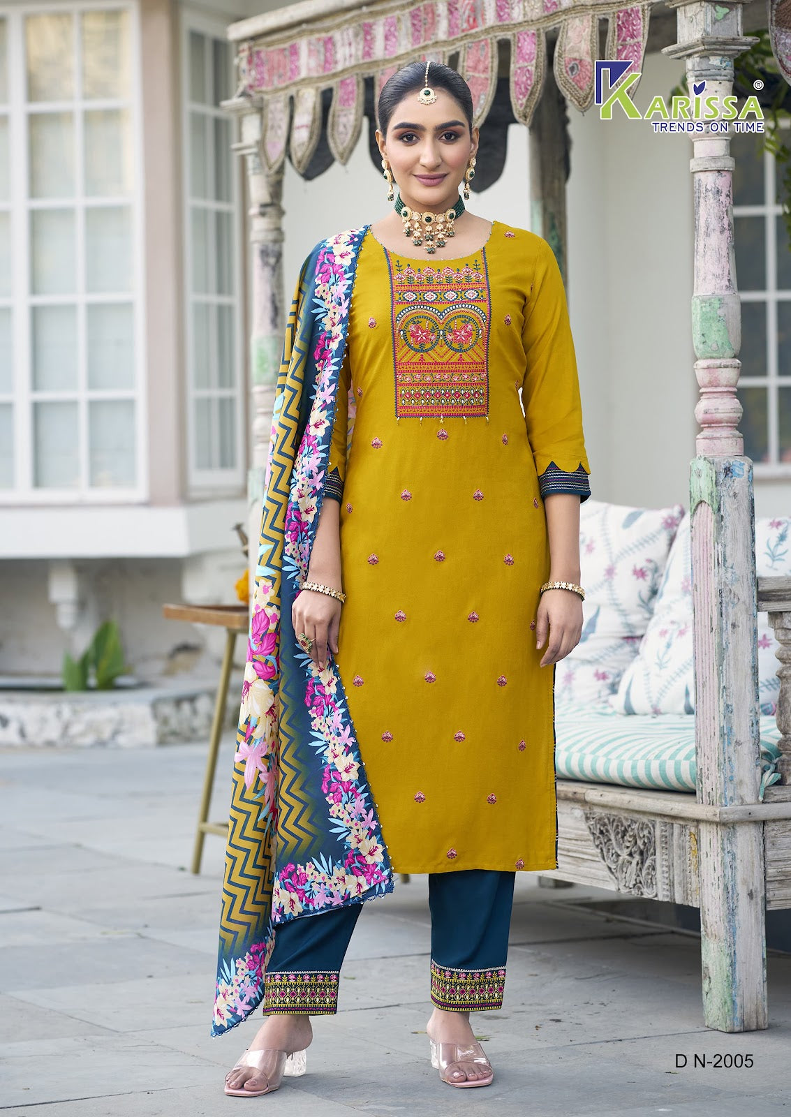 Latika Vol 2 Karissa Liva Rayon Readymade Pant Style Suits Exporter