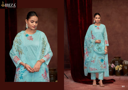 Latima Ibiza Pure Organdy Pant Style Suits Wholesaler Gujarat