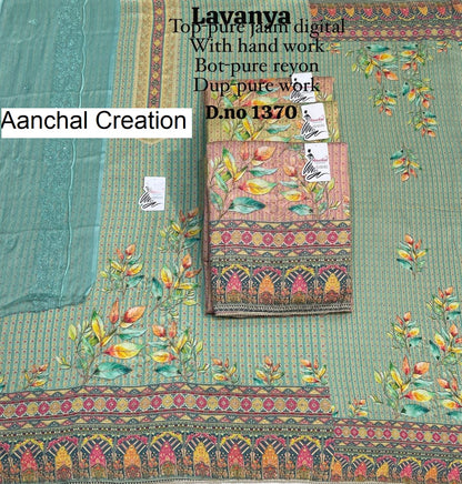 Lavanaya Aanchal Creation Pure Jaam Salwar Suits Supplier