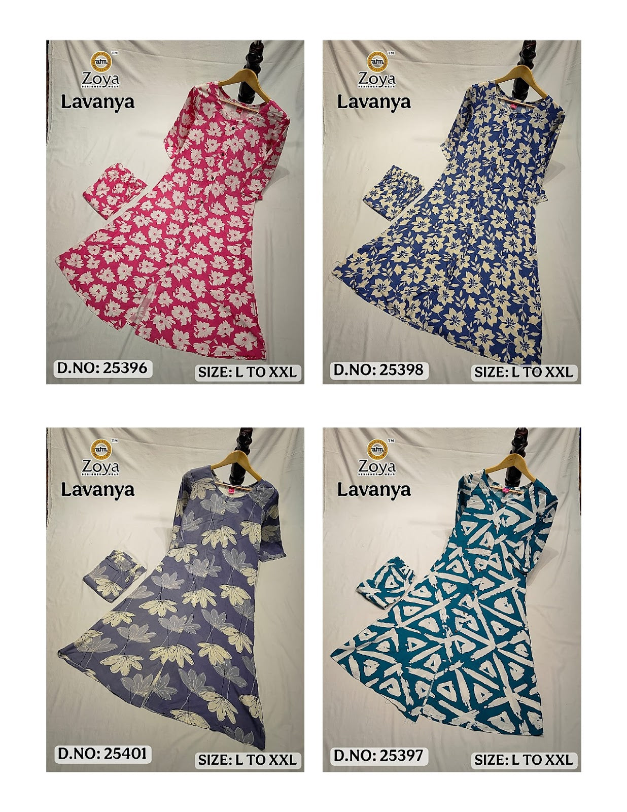 Lavanya 0409 Zoya Rayon Co Ord Set Wholesale Price