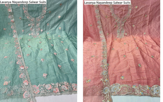 Lavanya Nayandeep Crush Salwar Suits Manufacturer Ahmedabad