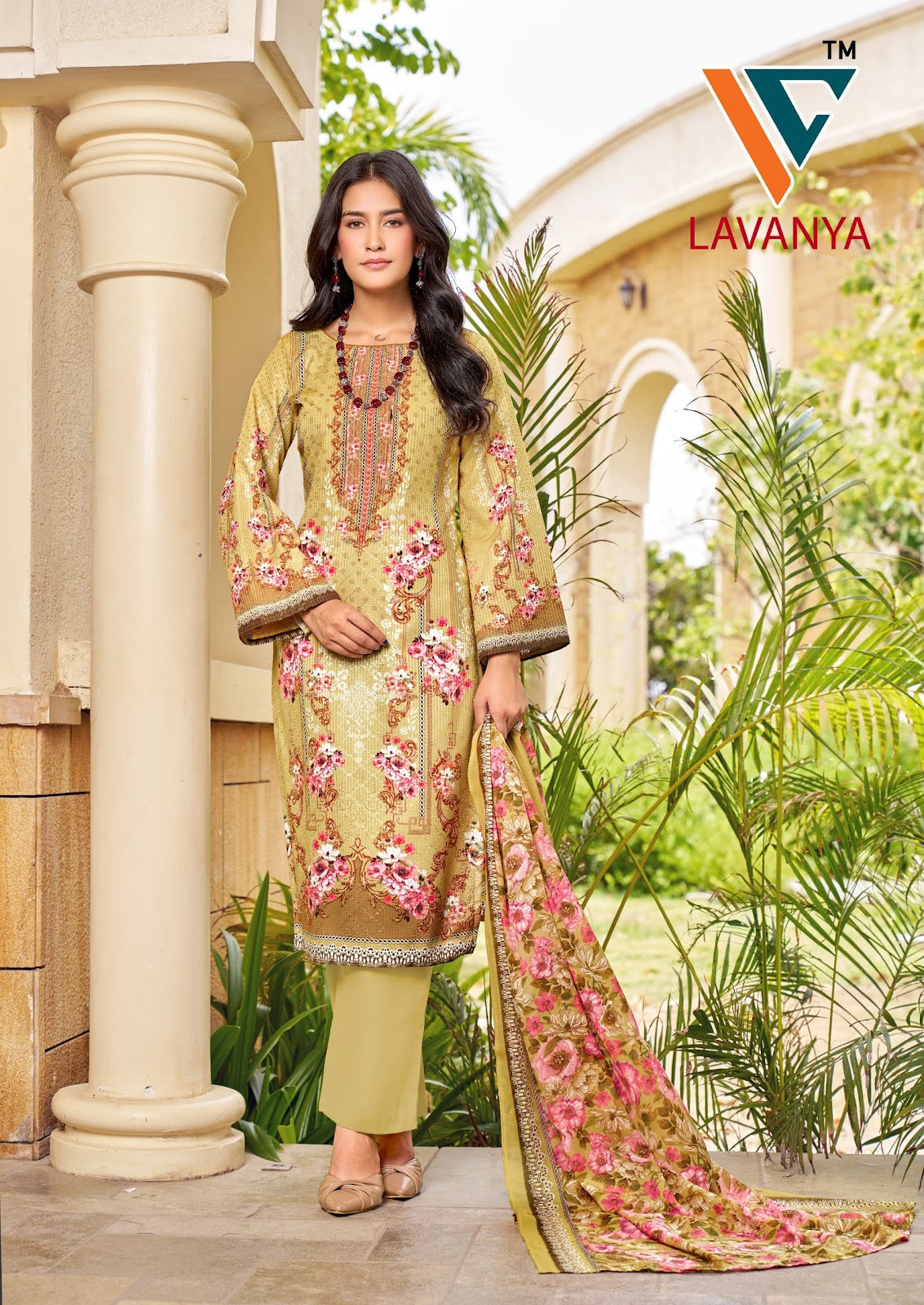 Lavanya Vol 1 Vandana Creation Cotton Karachi Salwar Suits Supplier India