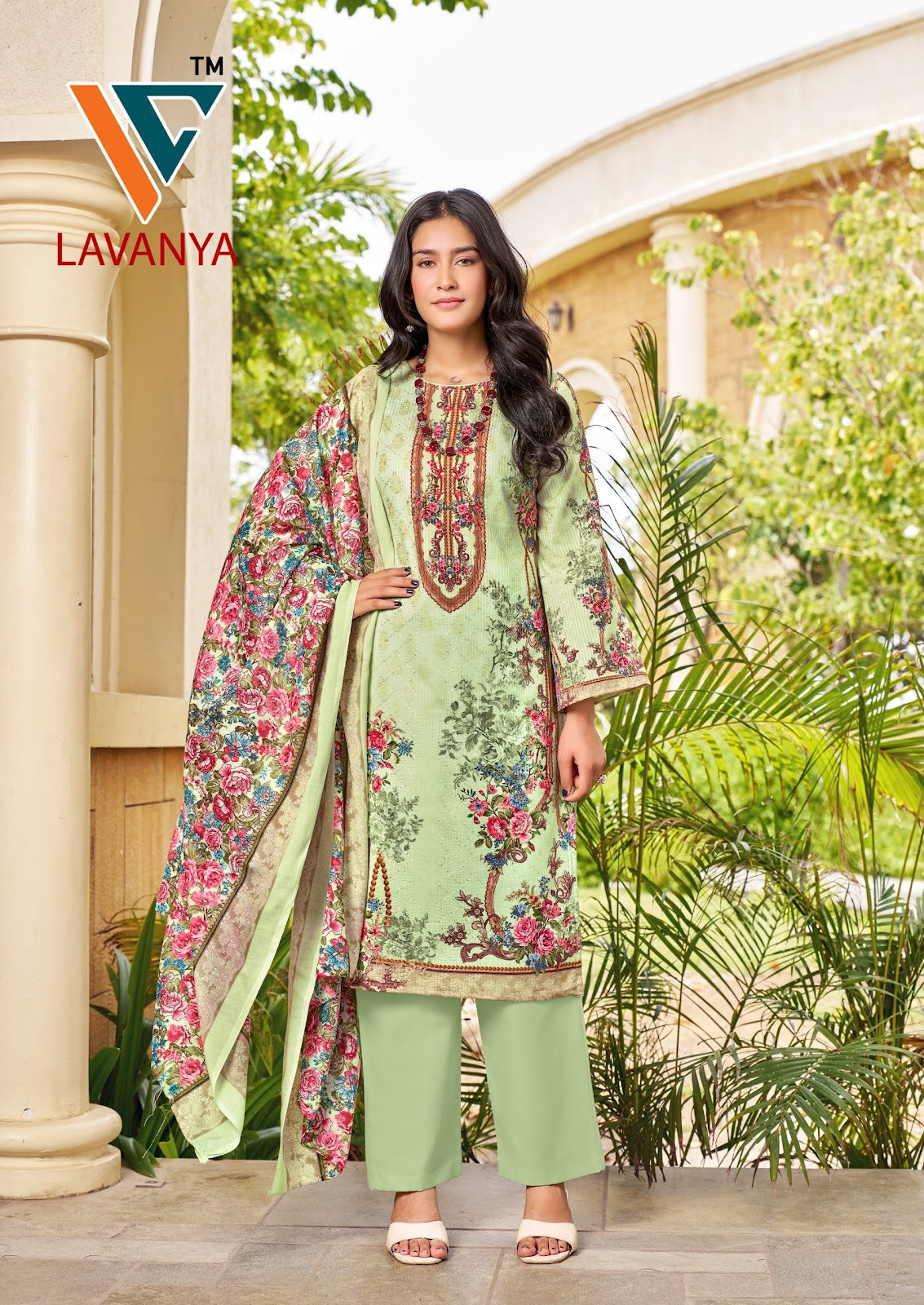 Lavanya Vol 1 Vandana Creation Cotton Karachi Salwar Suits Supplier India