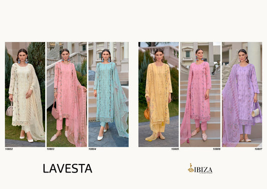 Lavesta Ibiza Lawn Cotton Pant Style Suits