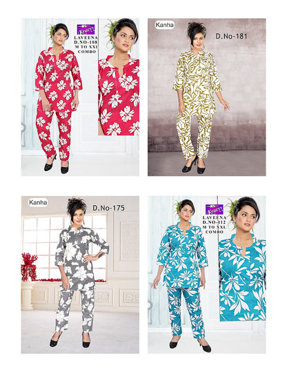 Lavina 1207 Kanha Two Tone Co Ord Set Exporter