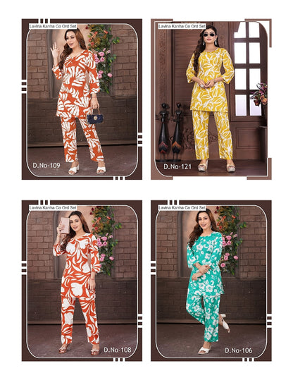 Lavina Kanha Two Tone Co Ord Set Manufacturer Ahmedabad