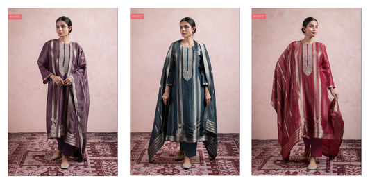Lavya Naariti Tissue Silk Pant Style Suits Wholesale Price