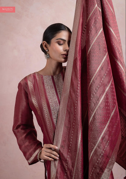 Lavya Naariti Tissue Silk Pant Style Suits Wholesale Price