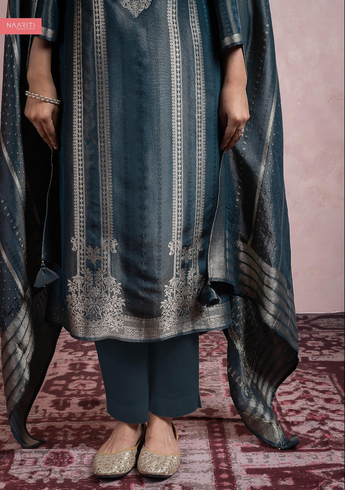 Lavya Naariti Tissue Silk Pant Style Suits Wholesale Price