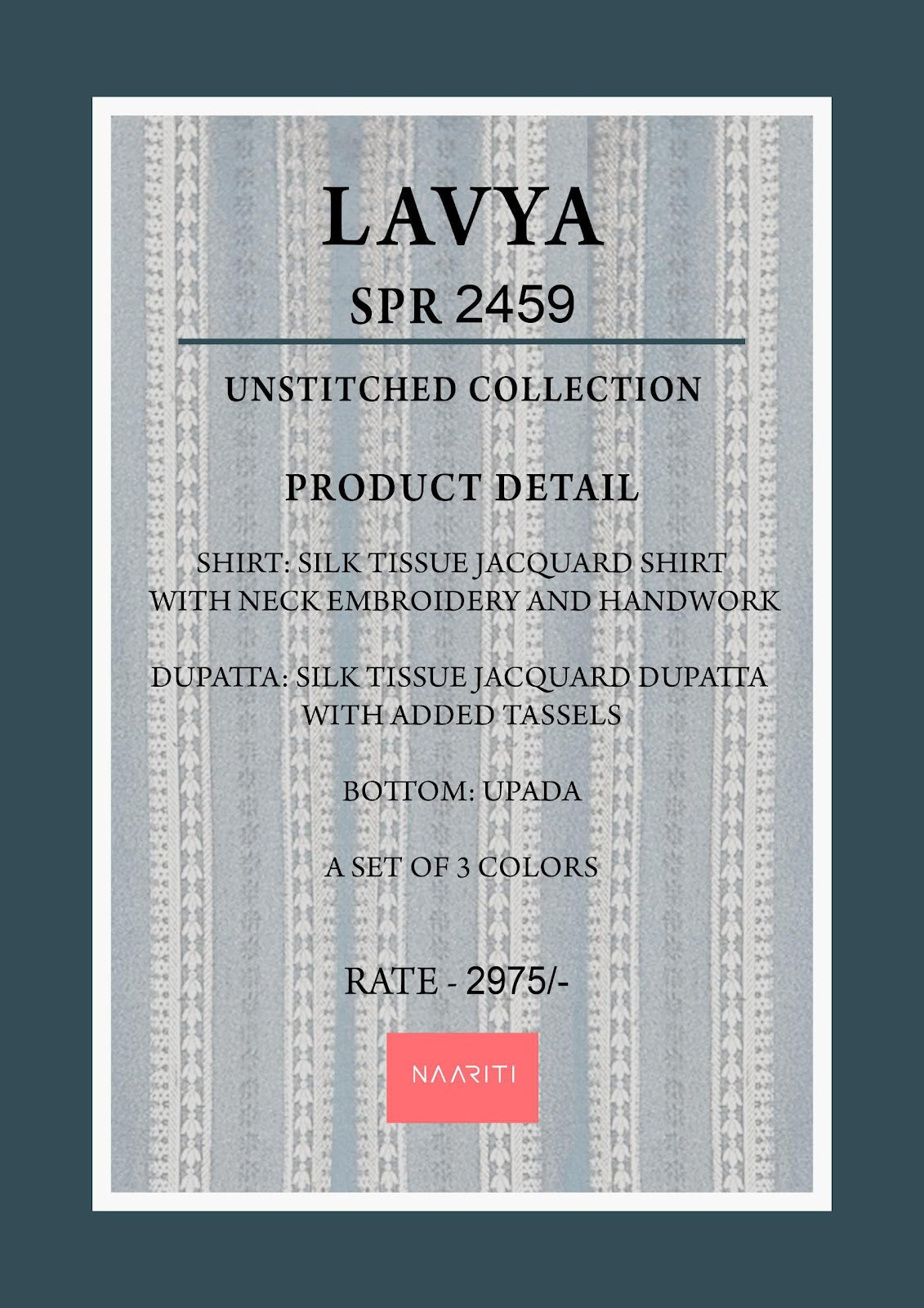 Lavya Naariti Tissue Silk Pant Style Suits Wholesale Price