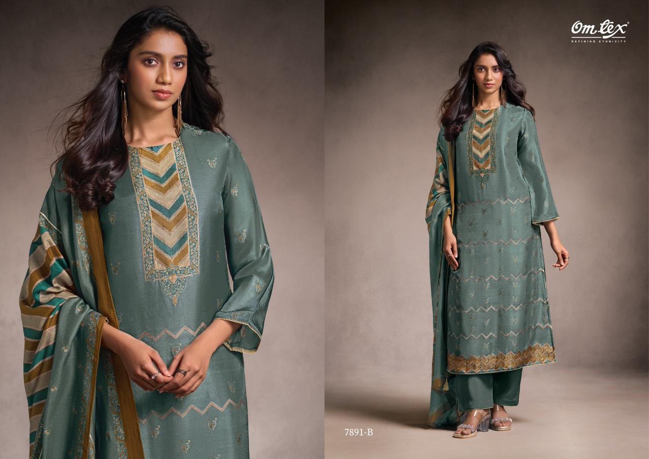 Lavya Omtex Silk Pant Style Suits Wholesaler Ahmedabad