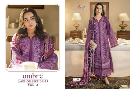 Lawn Collection-2025 Vol-2 Shree Fabs Pure Cotton Pakistani Salwar Suits Supplier Gujarat