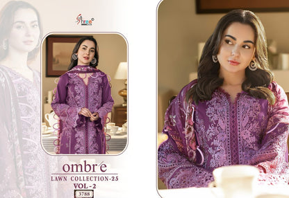 Lawn Collection-2025 Vol-2 Shree Fabs Pure Cotton Pakistani Salwar Suits Supplier Gujarat