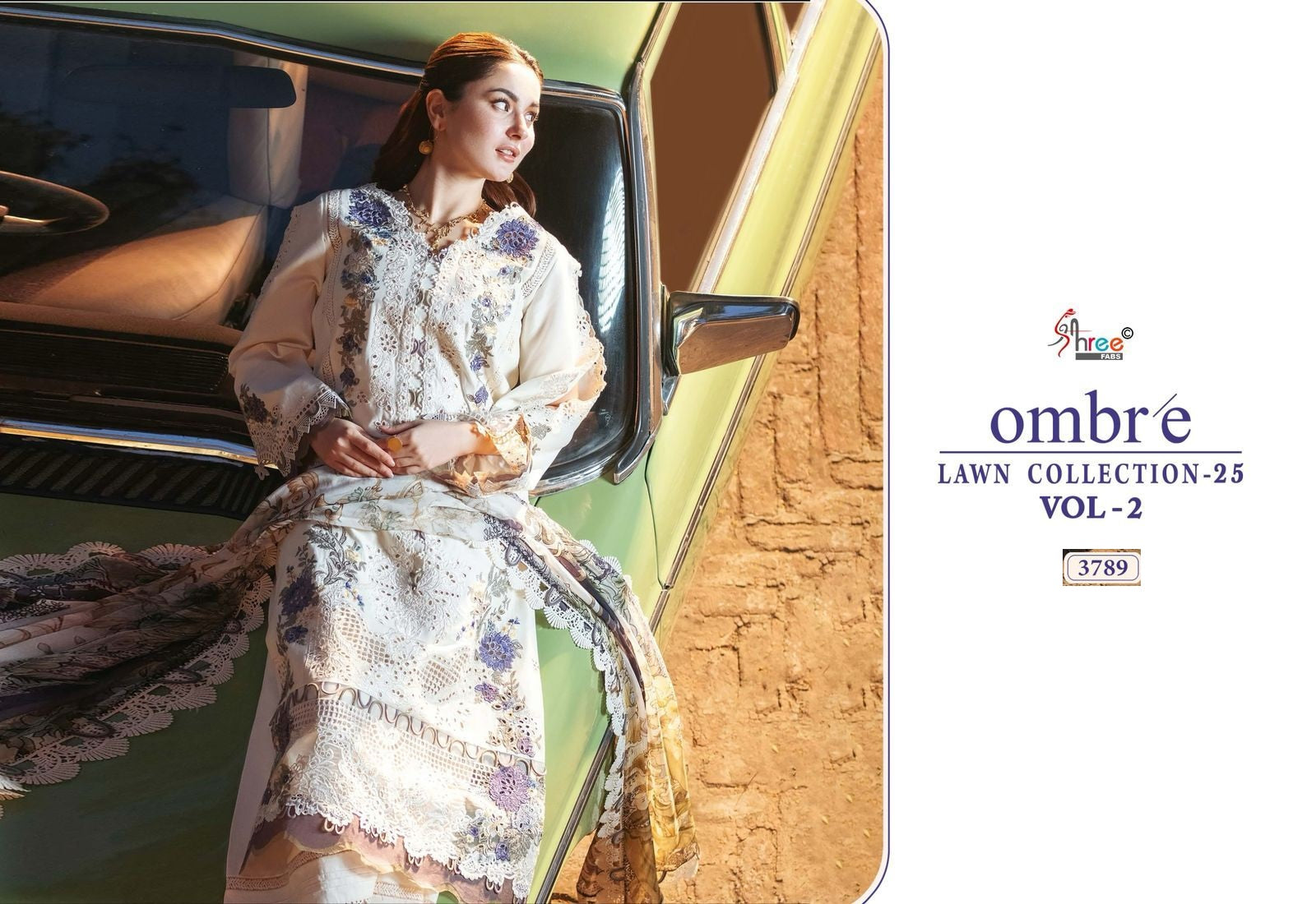 Lawn Collection-2025 Vol-2 Shree Fabs Pure Cotton Pakistani Salwar Suits Supplier Gujarat