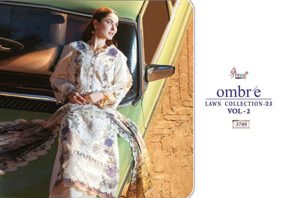 Lawn Collection-2025 Vol-2 Shree Fabs Pure Cotton Pakistani Salwar Suits Supplier Gujarat