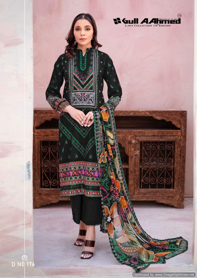 Lawn Collection Vol 19 Gul Ahmed Lawn Cotton Karachi Salwar Suits