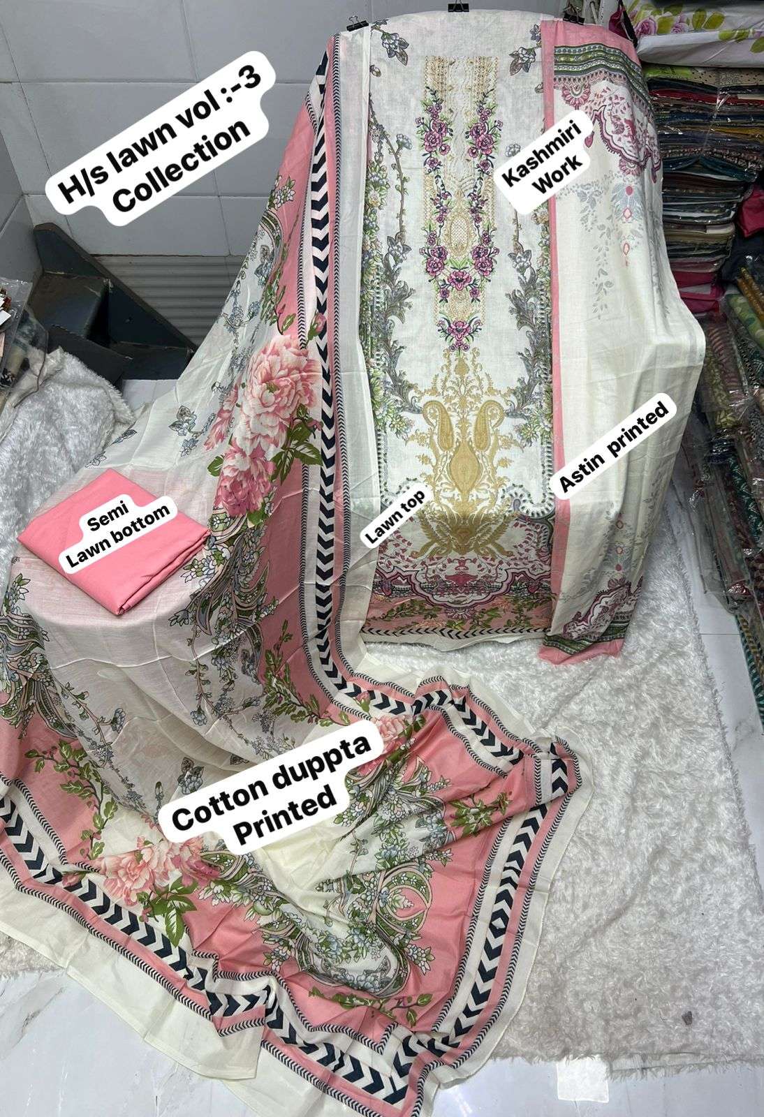 Lawn Collection Vol 3 Sapphire Karachi Salwar Suits Exporter Gujarat