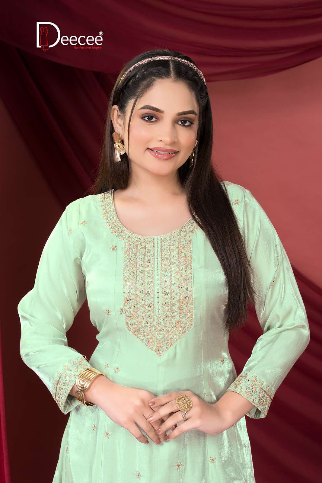 Laxmi Deecee Roman Silk Anarkali Kurtis Exporter