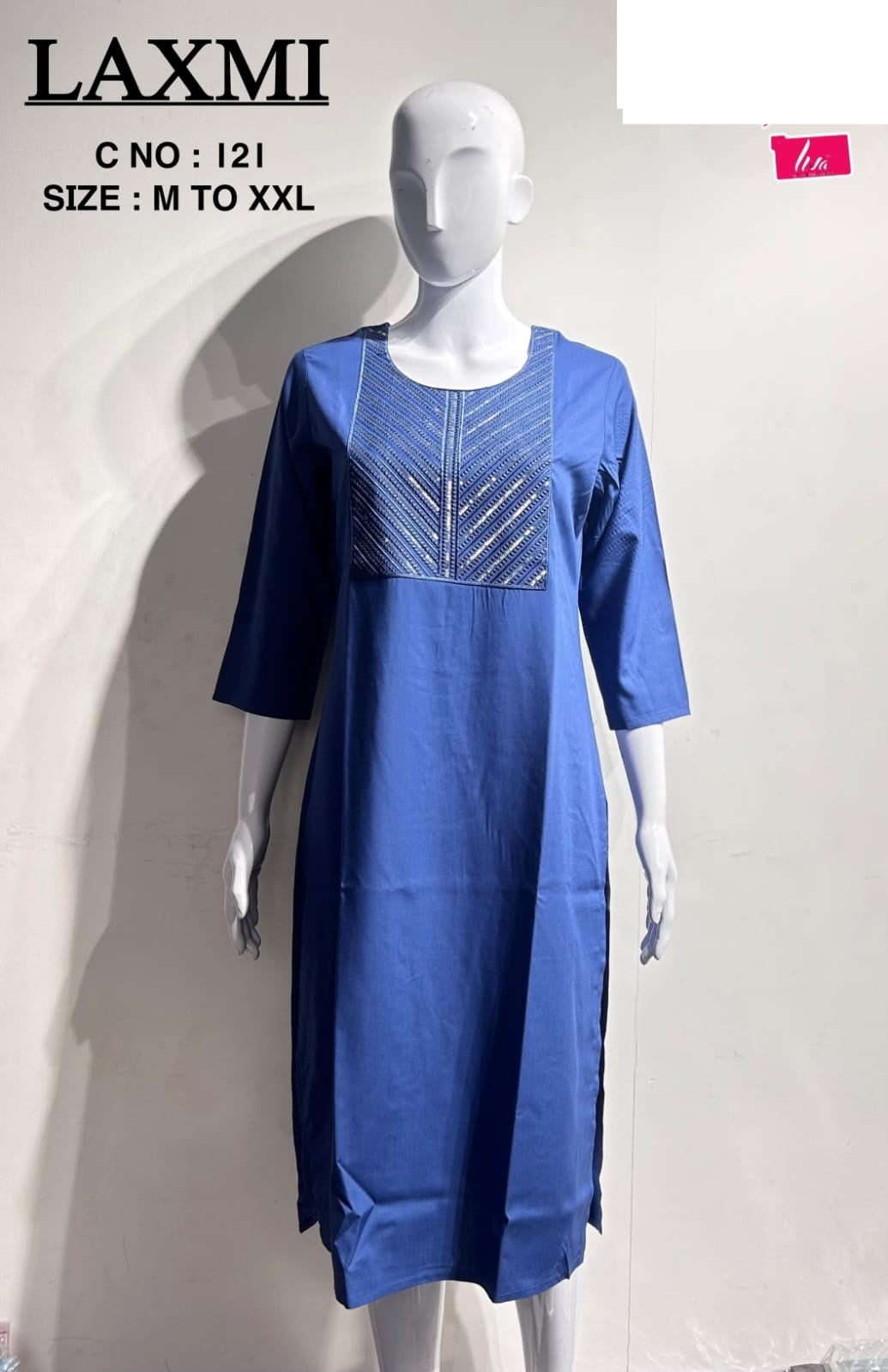 Laxmi Liva Jnx Rayon 22Kg Knee Length Kurtis Wholesaler Gujarat