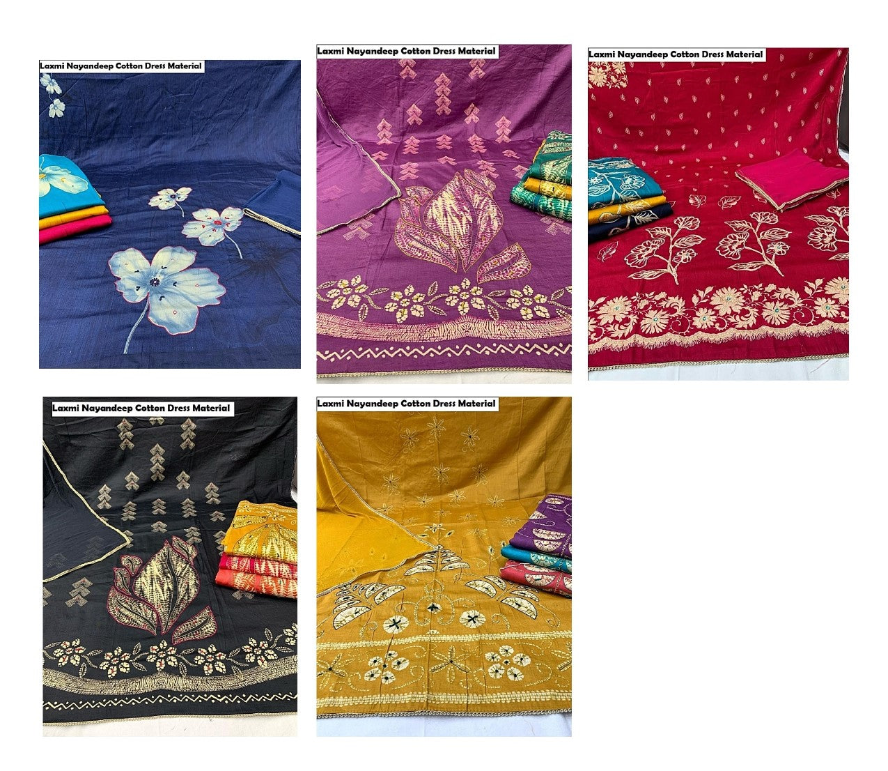 Laxmi Nayandeep Cotton Dress Material Supplier India