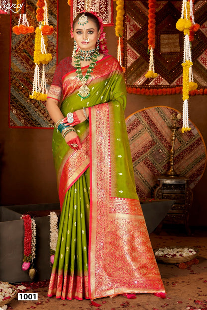 Laxmi Pujan Silk Vol 2 Saroj Sarees Manufacturer Ahmedabad