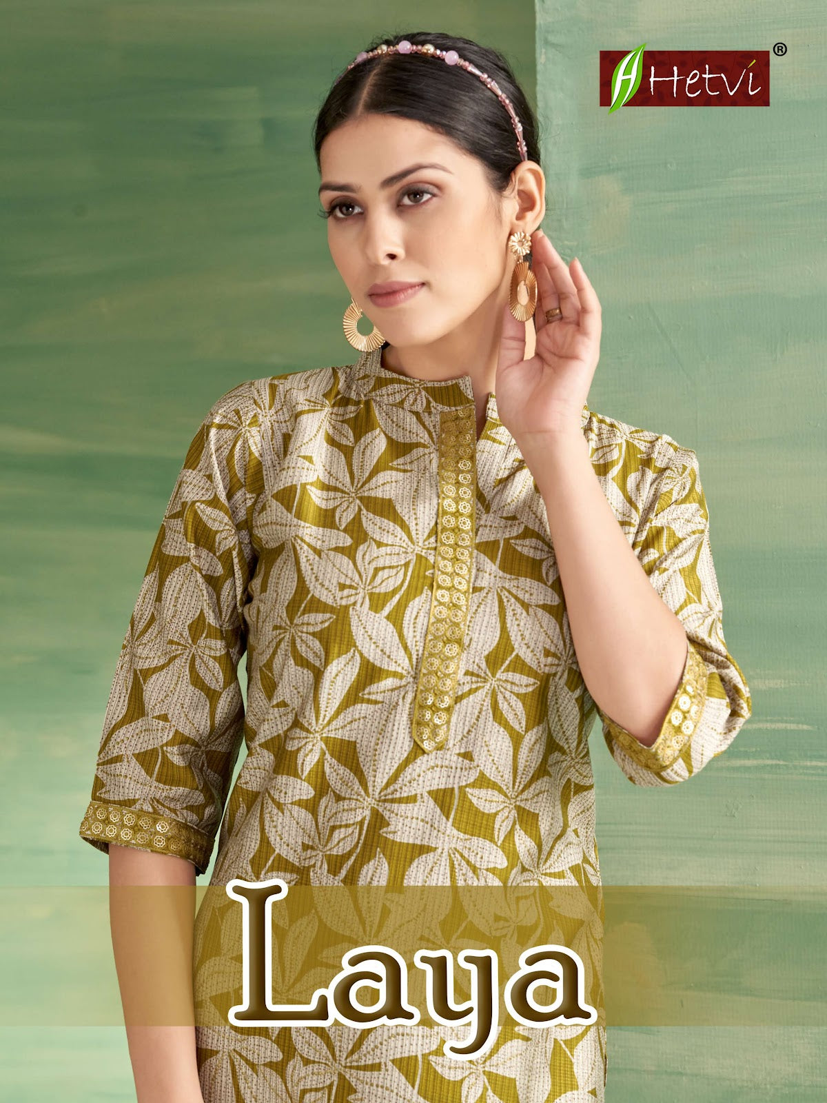 Laya Hetvi Berlin Straight Cut Kurtis Supplier India