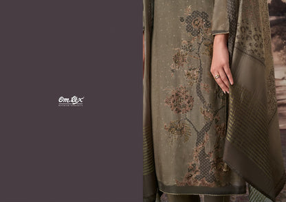 Laylani Omtex Muslin Silk Pant Style Suits Supplier Ahmedabad
