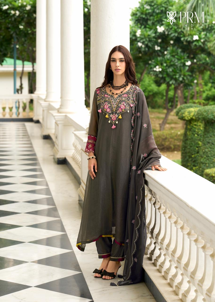 Leana Prm India Organza Readymade Pant Style Suits Wholesaler Gujarat