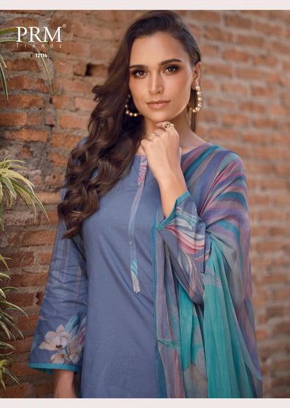 Leana Prm Trendz Lawn Cotton Pant Style Suits Wholesale Price