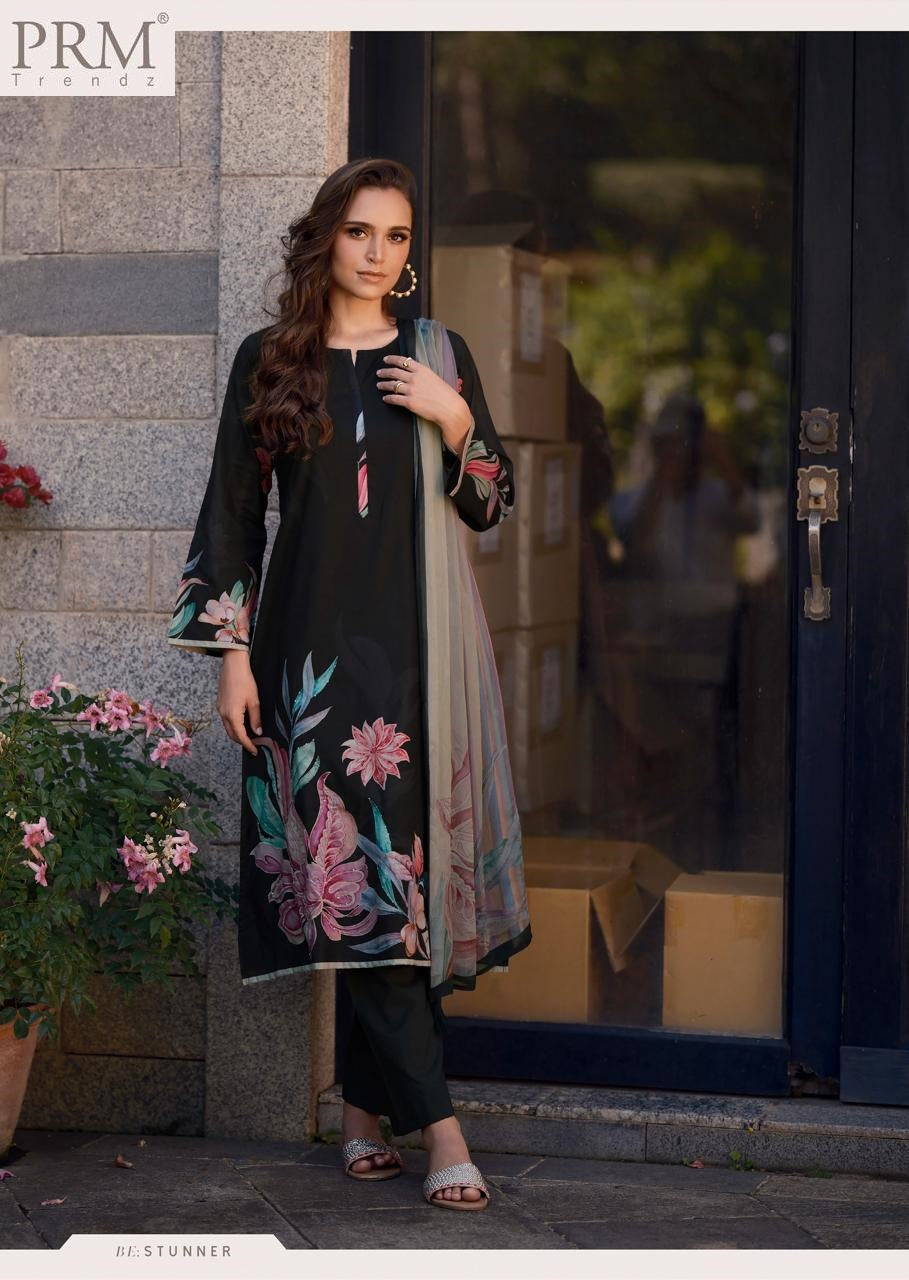 Leana Prm Trendz Lawn Cotton Pant Style Suits Wholesale Price