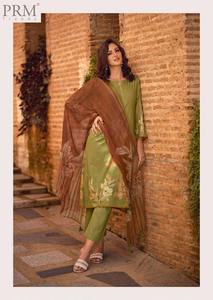 Leana Prm Trendz Lawn Cotton Pant Style Suits Wholesale Price