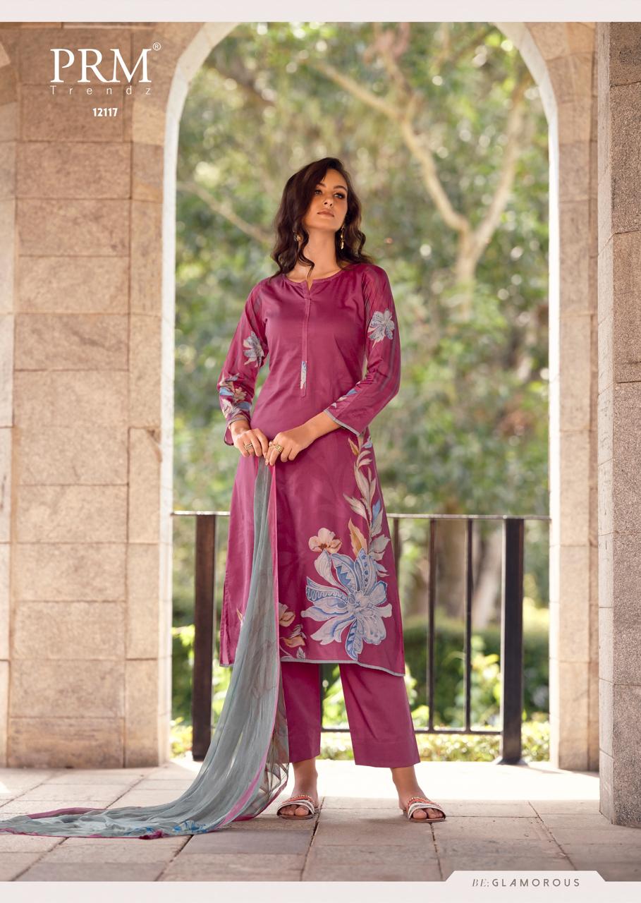 Leana Prm Trendz Lawn Cotton Pant Style Suits Wholesale Price