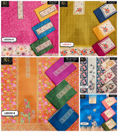Leechi Kulnidhi Pure Maslin Salwar Suits Supplier Ahmedabad