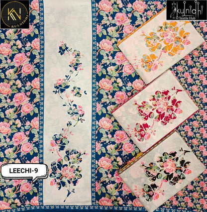 Leechi Kulnidhi Pure Maslin Salwar Suits Supplier Ahmedabad