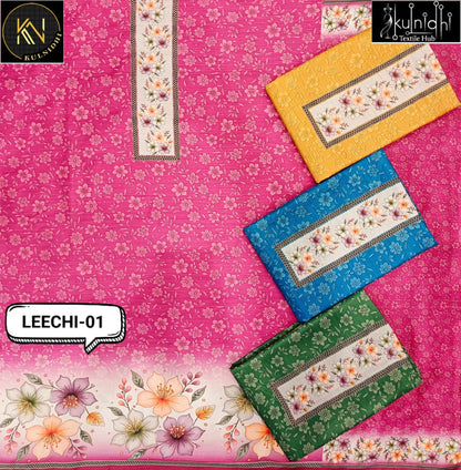 Leechi Kulnidhi Pure Maslin Salwar Suits Supplier Ahmedabad