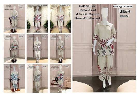 Leela Ayg Cotton Co Ord Set Supplier
